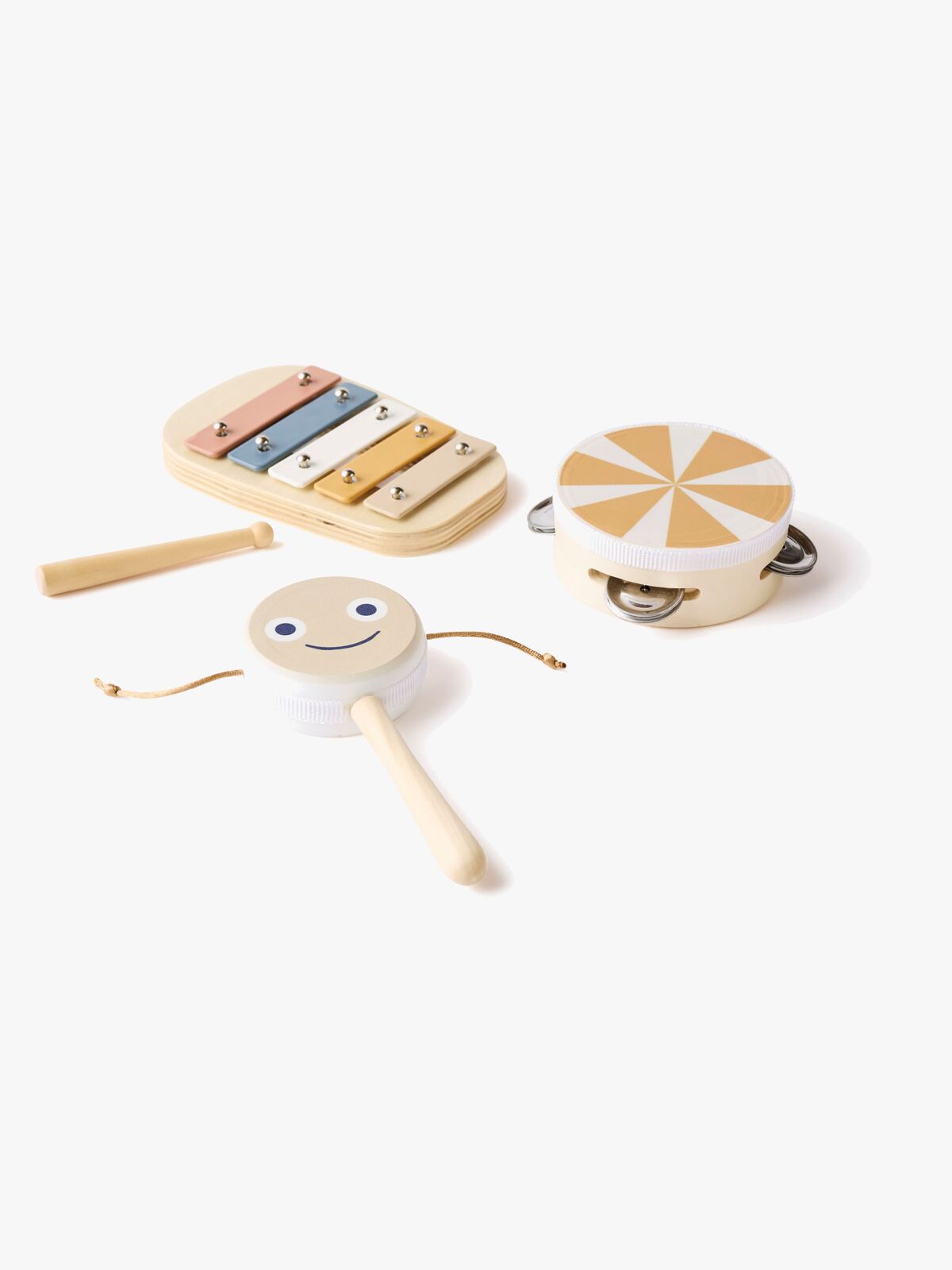 Kid's Concept Instrumentset, Brun