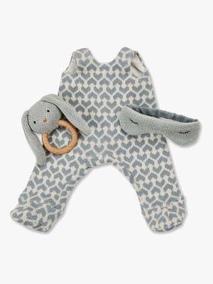 Smallstuff Puppenkleidung Jumpsuit Mit Schlafmaske Und Rassel