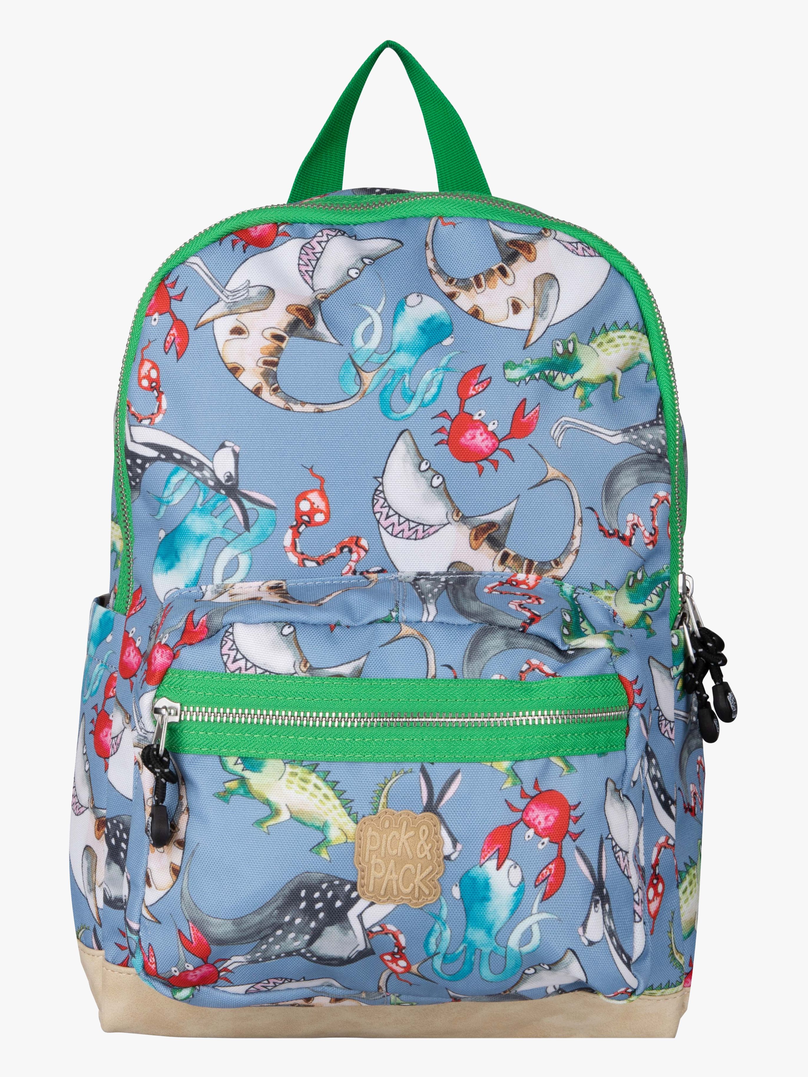 Pick &  Pack Mix Animal Ryggsäck 10L, Cloud Grey