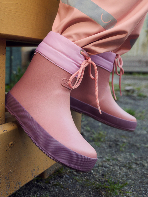 Viking Alv Barefoot Gummistövlar, Pink