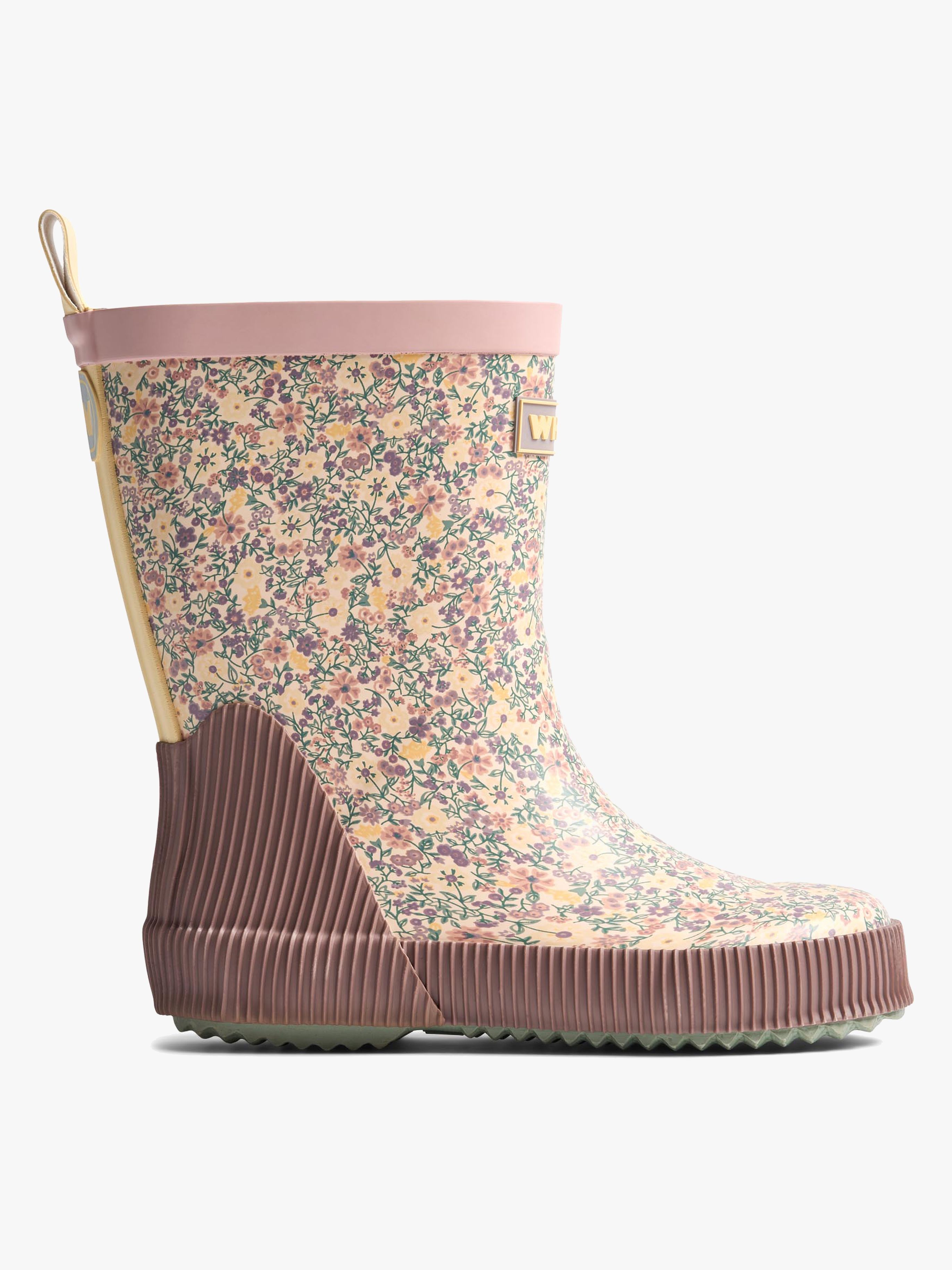 Wheat Welly Gummistövlar, Rose/Flowers, 22