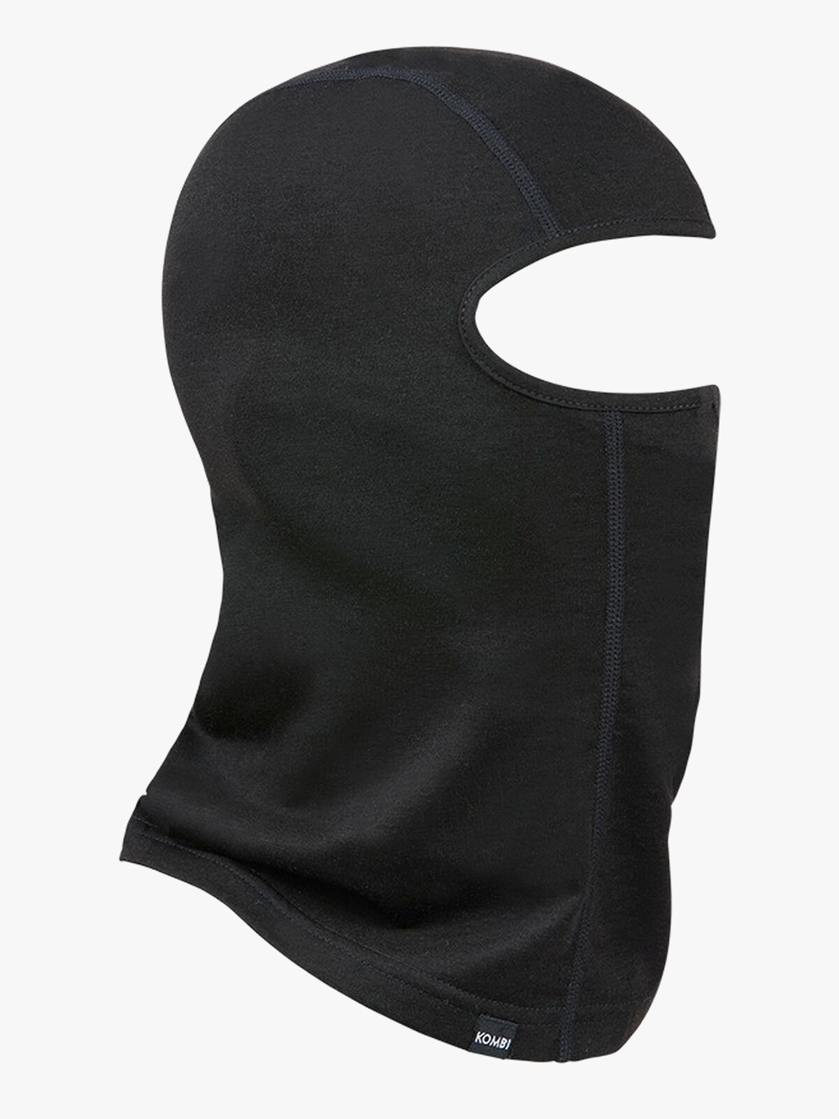 Kombi Merino Balaklava Jr, Black