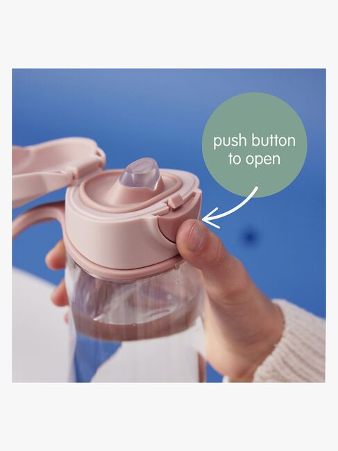 b.box Vattenflaska 450 ml med Pip, Blush Crush