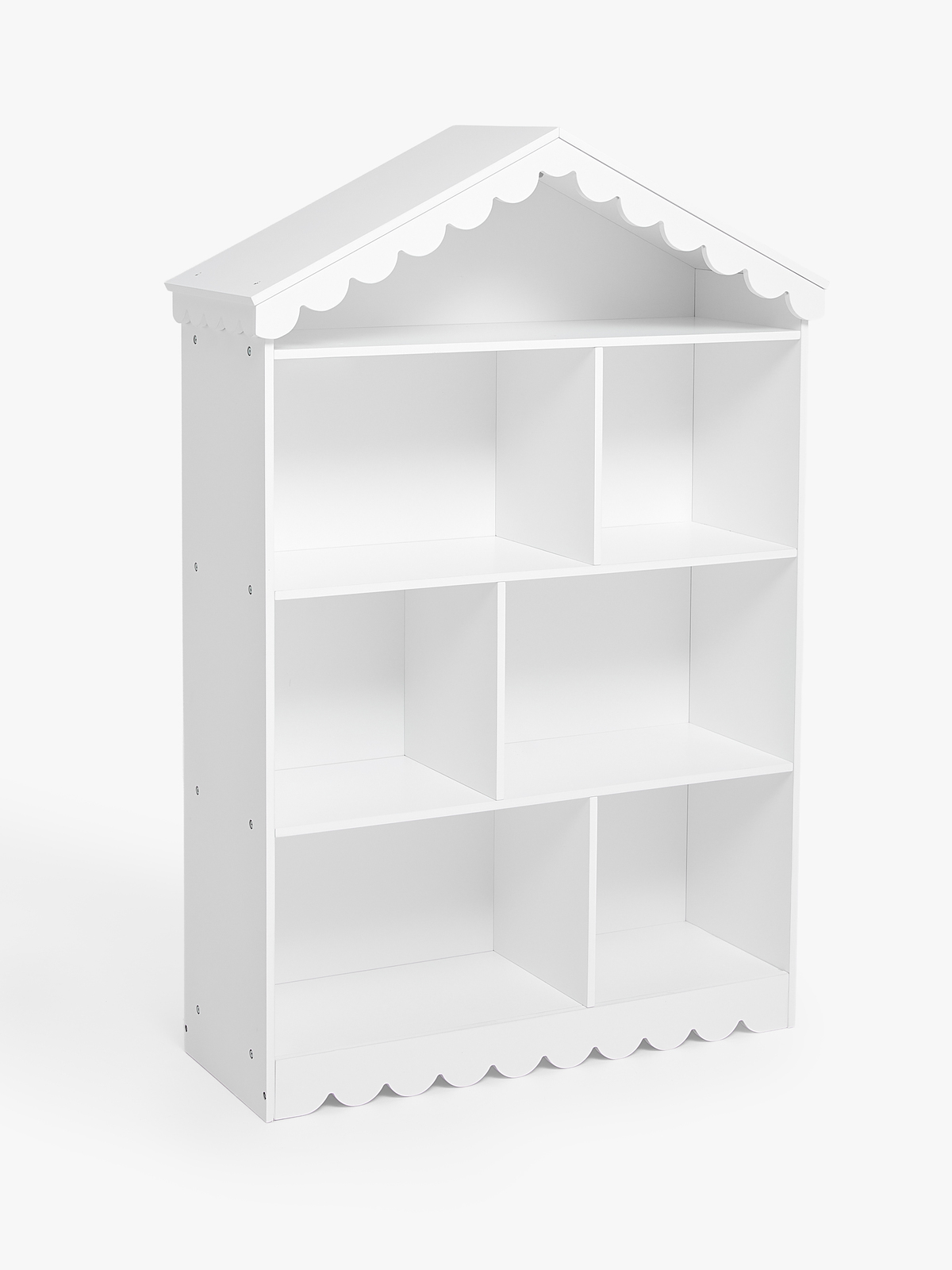 Alice & Fox Dune Bokhylla & Dockhus, White