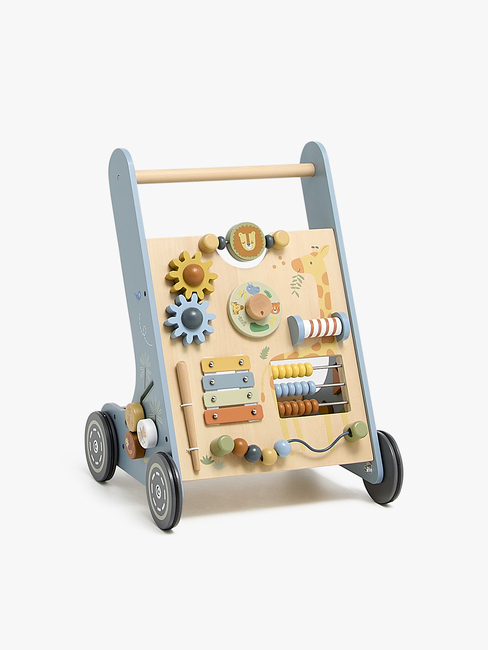 Alice & Fox Lära-gå-vagn Safari, Blå