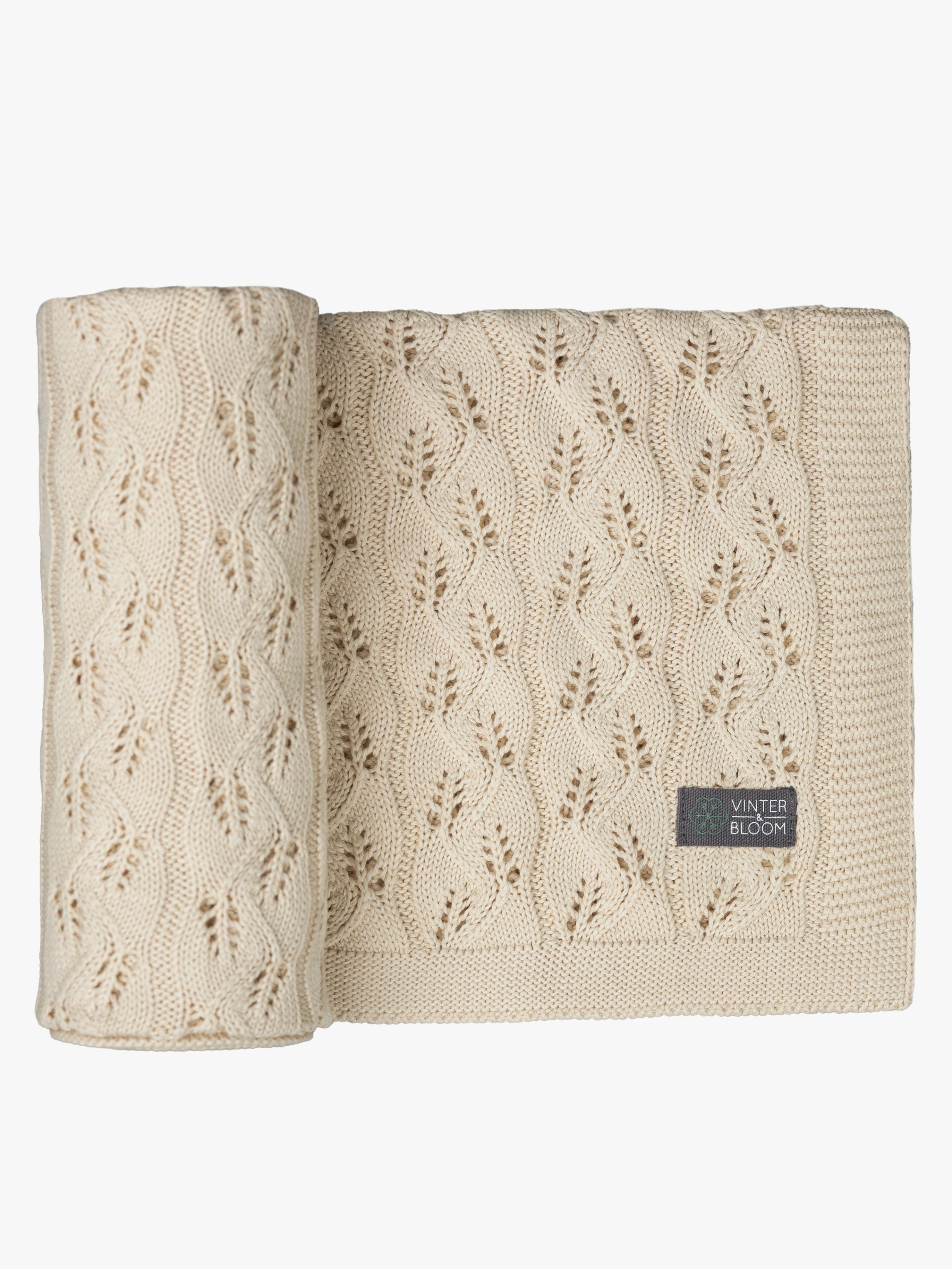 Vinter &  Bloom Moment Filt EKO, Linen Beige