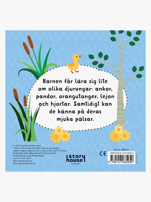 Egmont Kärnan Barnbok Känn På Oss! Mjuka Djurungar