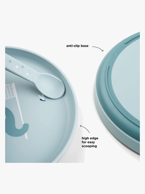 Done By Deer Foodie Tallrik Elphee, Blå