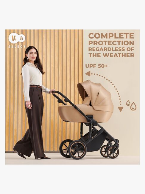 Kinderkraft Prime 2 2-in-1 Duovagn, Dark Green