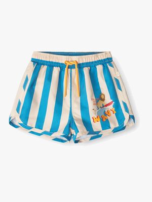 That's Mine Lai Badshorts, Block Stripe Blue