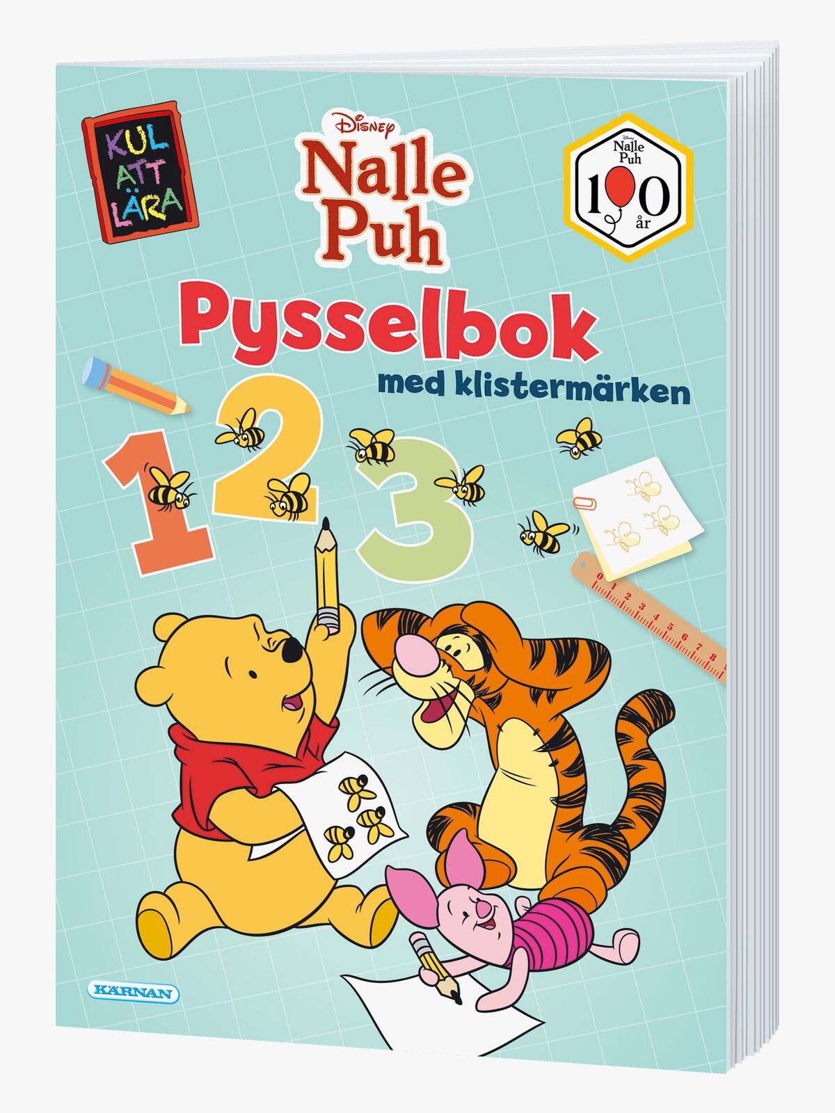 Egmont Kärnan Nalle Puh Pysselbok Pyssla Med Siffror
