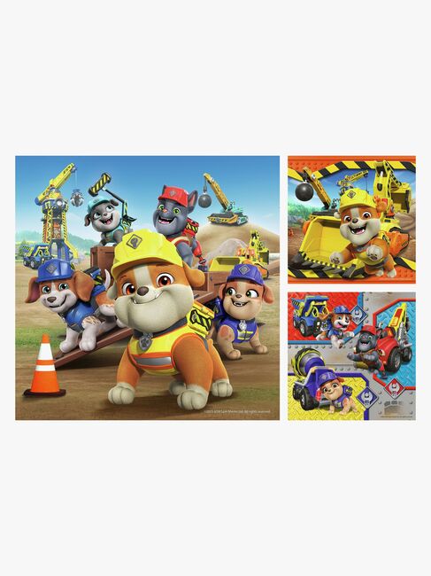 Ravensburger Rubble & Crew Arbetsfordon Pussel 3x49 Bitar