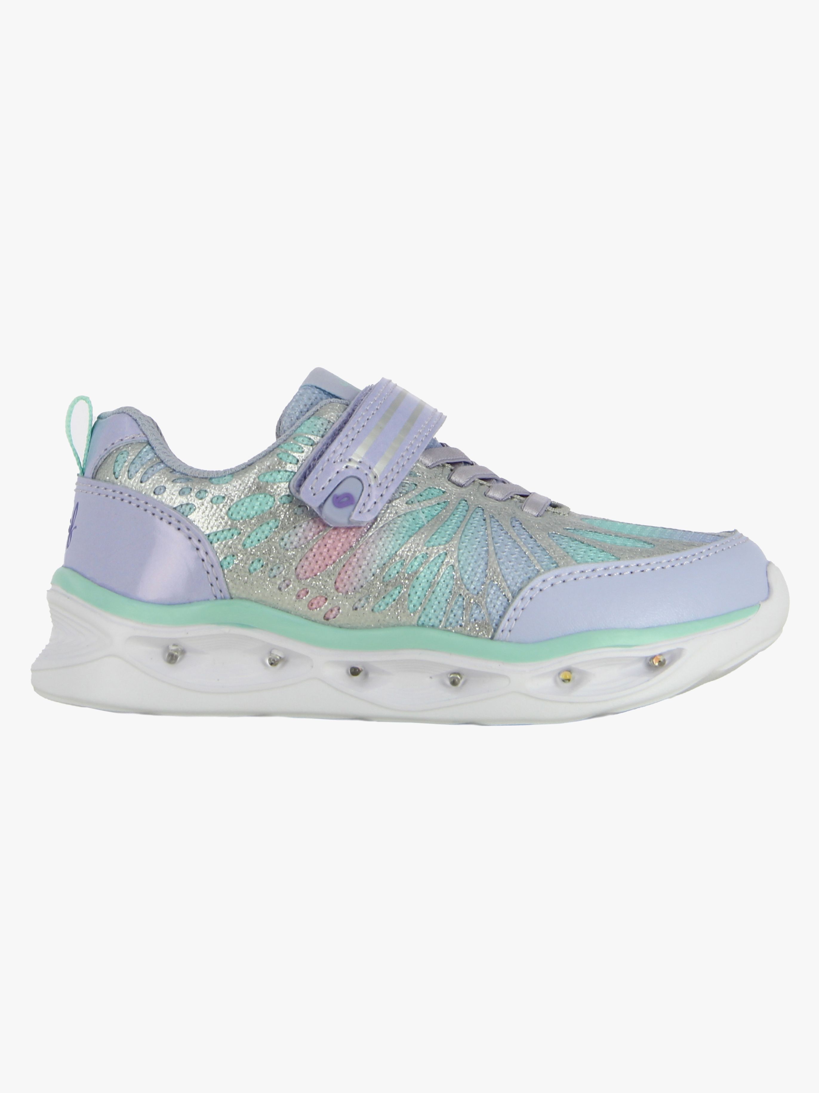 Leaf Malmen Blinkande Sneakers, Lilac, 30