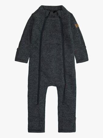 Mikk-Line Overall Merinoull, Anthracite Melange