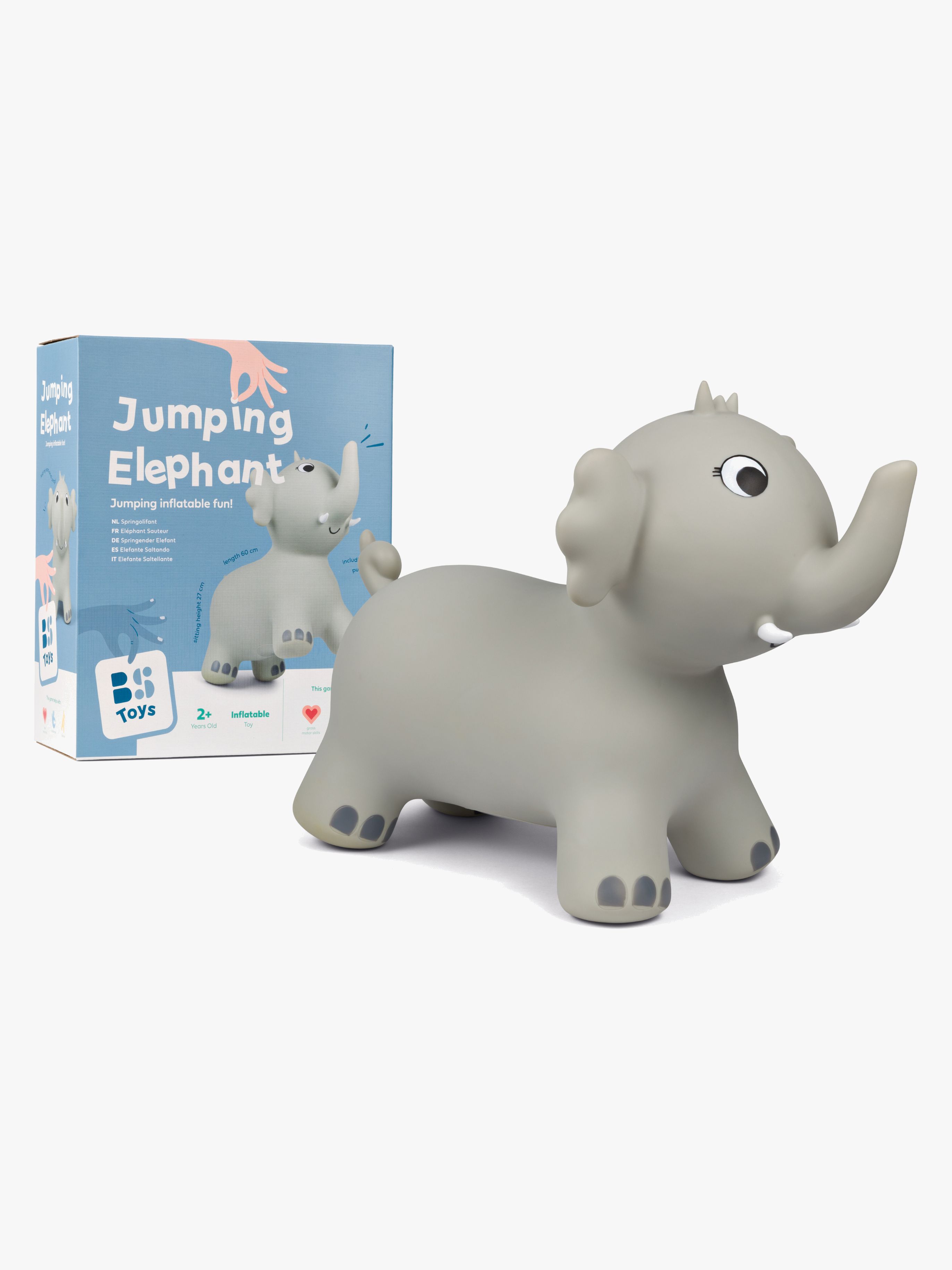 BS Toys Hoppdjur Elefant