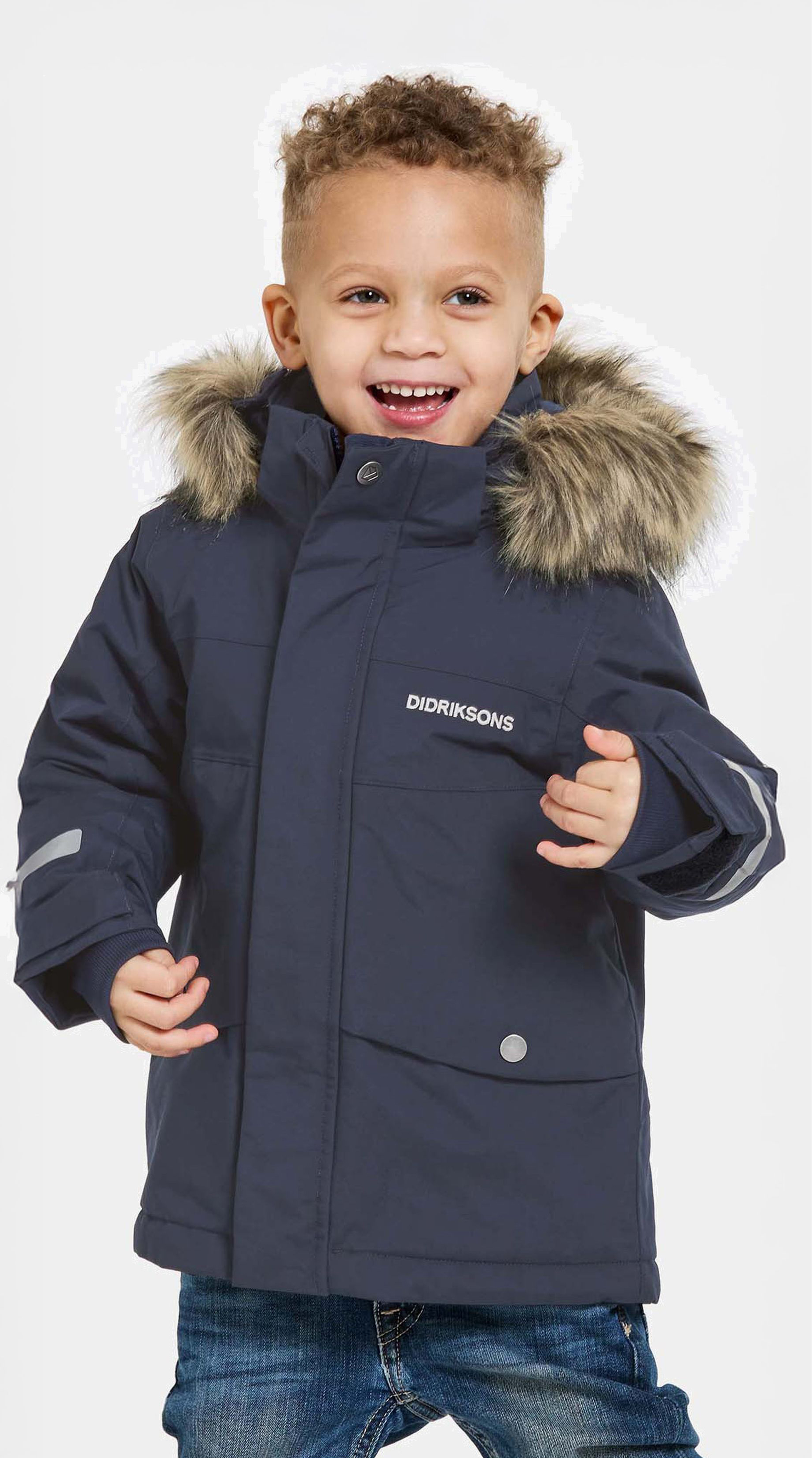 Didriksons Bjärven Vinterjacka, Navy, 110 - Bäst i test