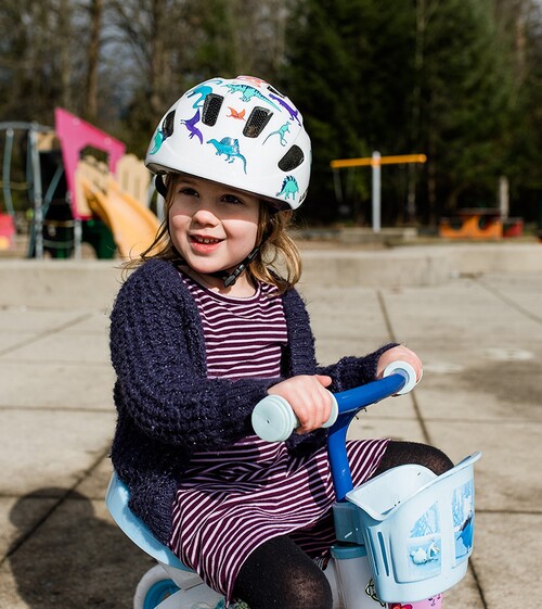 Lazer Pnut KinetiCore 2.0 Cykelhjälm Dinosaurs