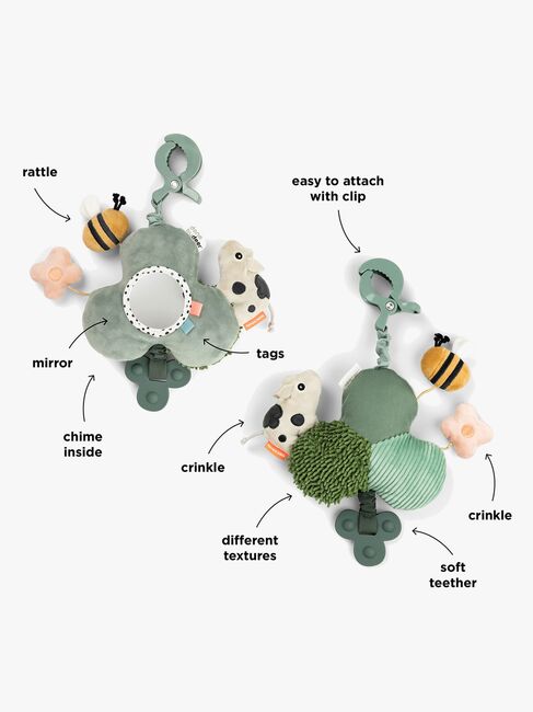 Done By Deer Tiny Farm Aktivitetsleksak, Grön