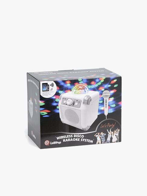 Cloudberry Castle Trådlös Karaokemaskin Med Mikrofon Och Discokula