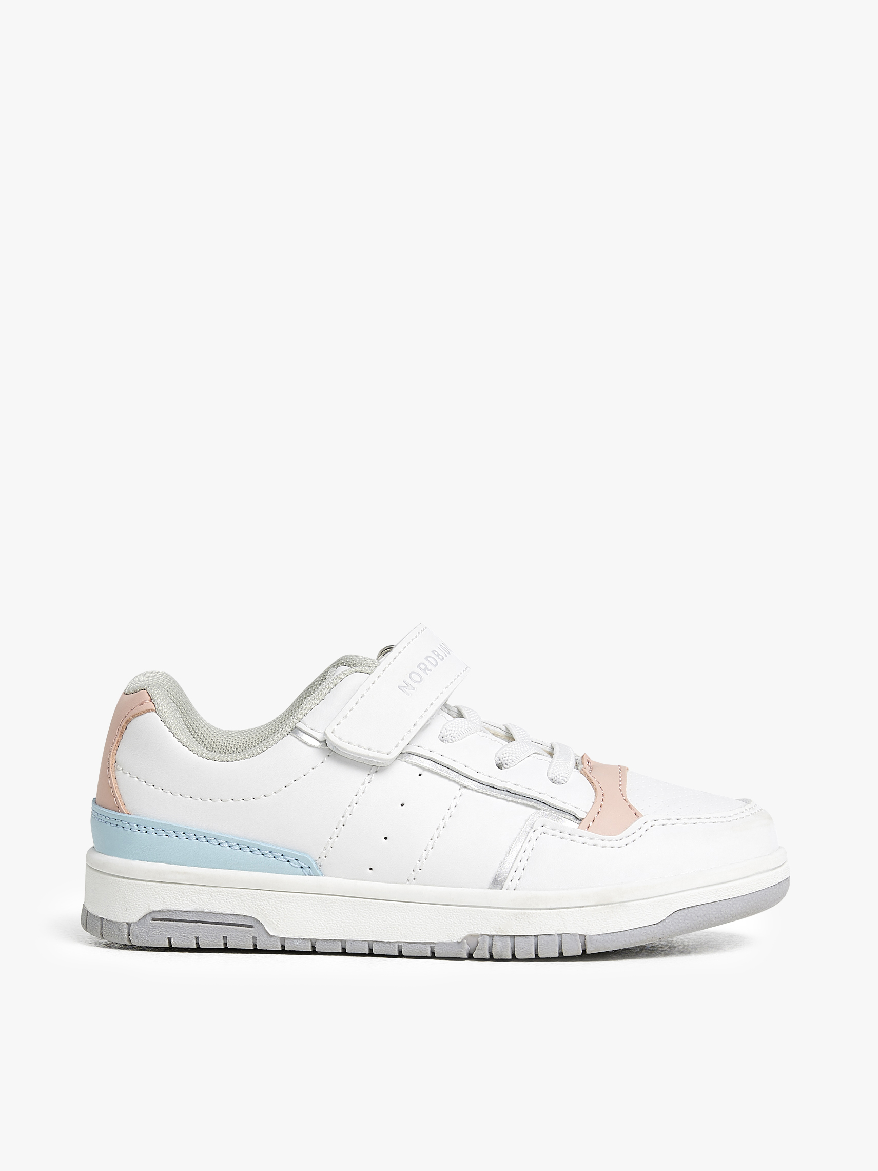 Nordbjørn Fido Sneakers, Vit/rosa, 28