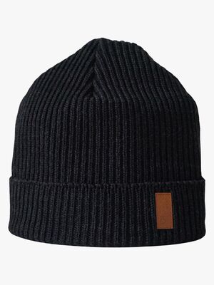 OICAN Wear Strickmütze mit Kopfschutz Merinomix, Schwarz
