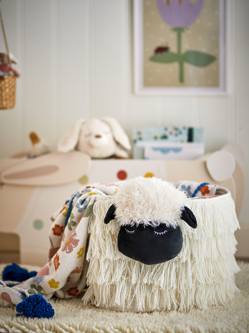 Bloomingville Dolly Förvaringskorg, White