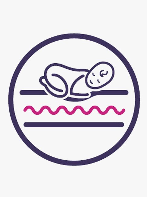 BabyMatex Softi Plus Ortopedisk Barnmadrass i Skum