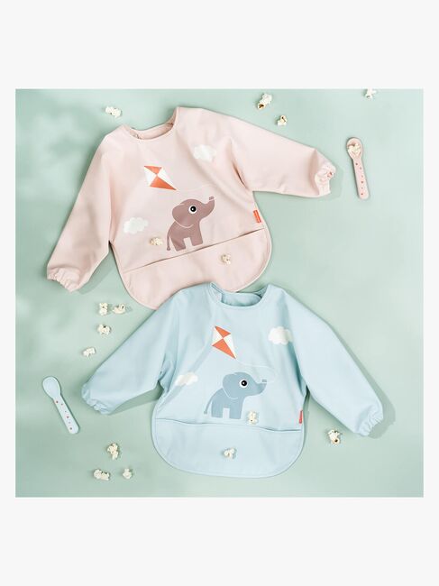 Done By Deer Playground  Långärmad Haklapp, Blue