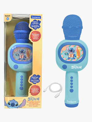 Disney Stitch Mikrofoni + Kaiutin & Valoefektit