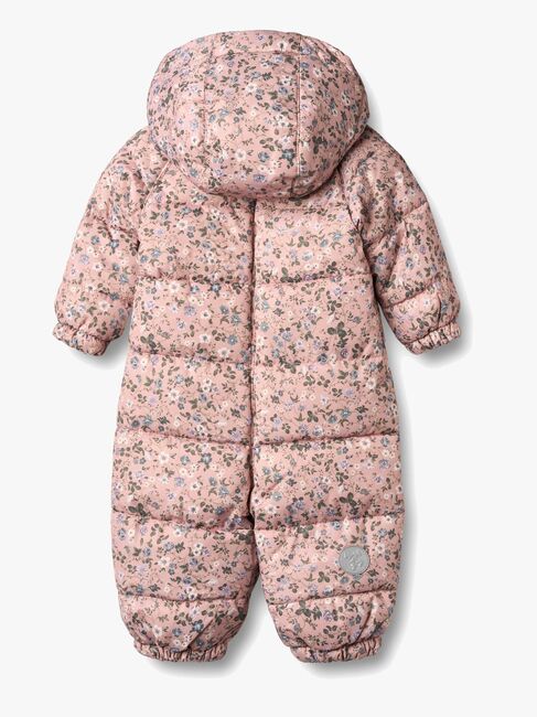 Wheat Edem Babyoverall, Rose Powder Flowers