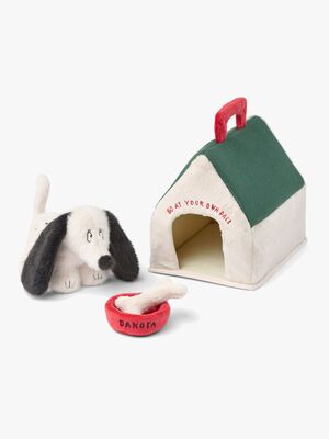 LIEWOOD Spielset Hund & Hundehütte Dakota