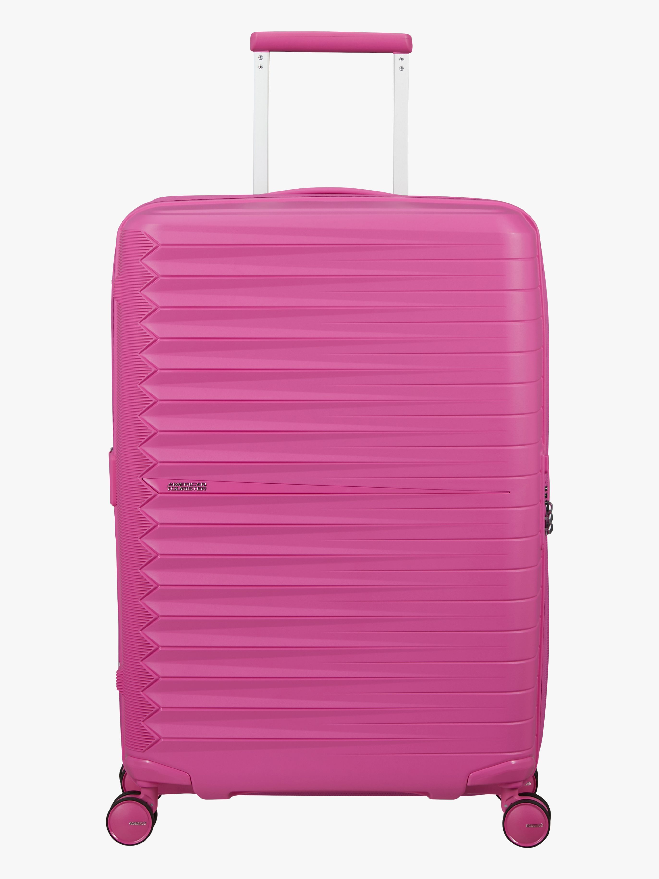 American Tourister FastForward Spinner Resväska 67-77L, Electric Fuchsia