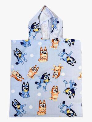 Bluey Strandponcho, Hellblau