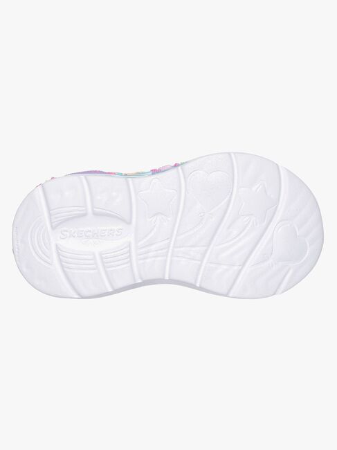 Skechers My Dreamers Lil Mermaid  Blinkande Sneakers, Blue