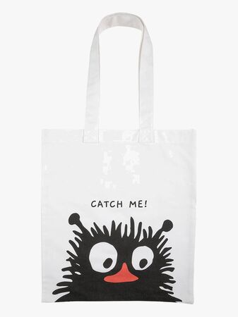 Mumin Catch Me Tygkasse, Vit