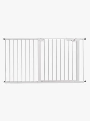 BabyDan Premier Spänngrind + 9 Förlängningar 132,5-138,7, Vit