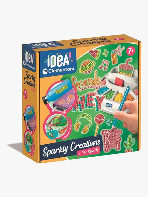 Clementoni Idea! Pysselset Sparkly Creations Pop Style