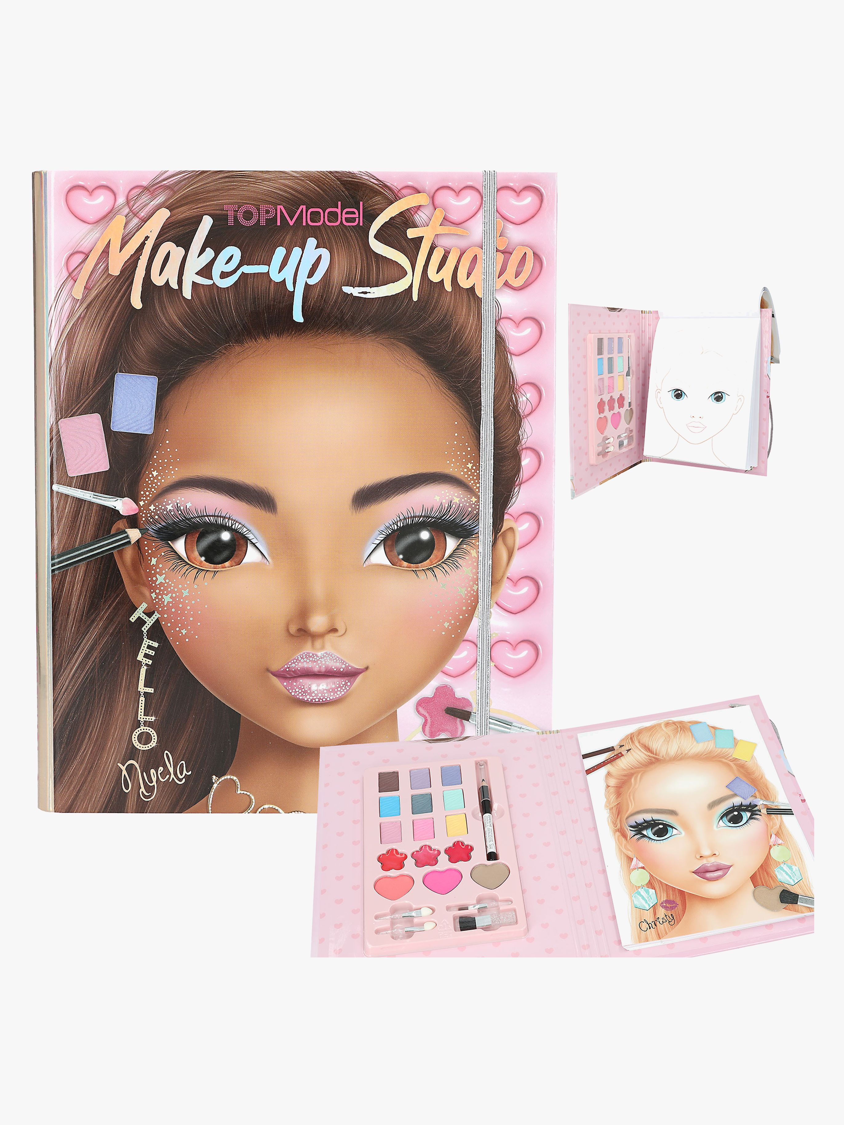 TOPModel Make-up Studio Mapp med Sminkpalett