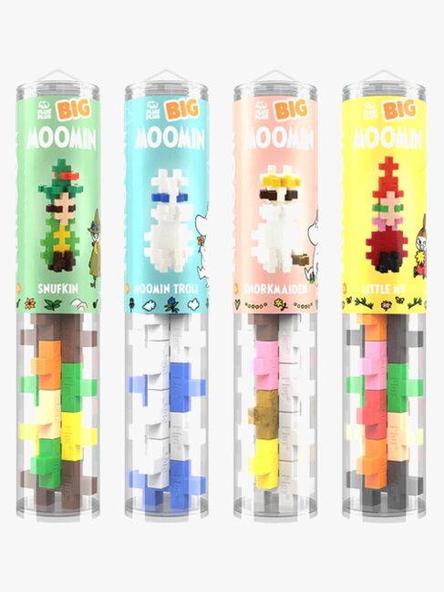 Plus Plus BIG Mumin Tub Byggset 4-Pack