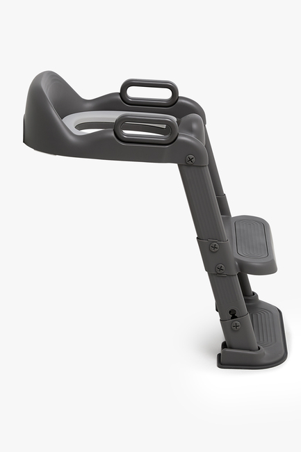Beemoo CARE Assist Toalettsits med Stege, Deep Grey