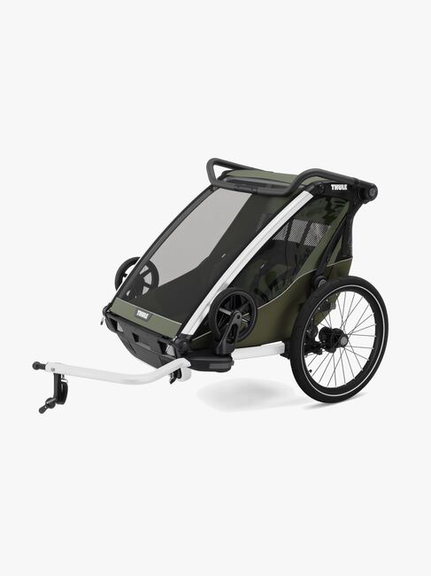 Thule Chariot Lite Double Cykelvagn, Vintage Green