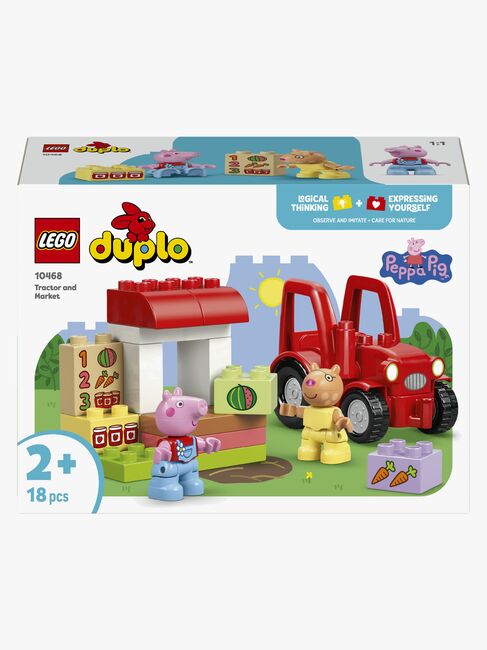LEGO DUPLO Peppa Pig 10468 Traktor och marknad
