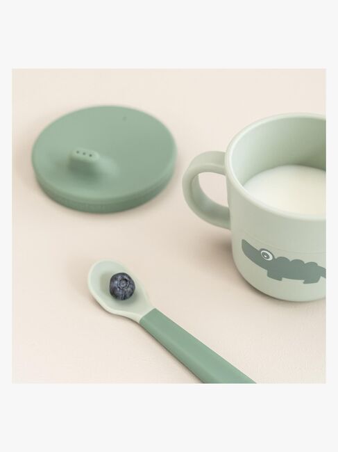 Done By Deer Foodie Snack- & Pipmugg Croco, Green