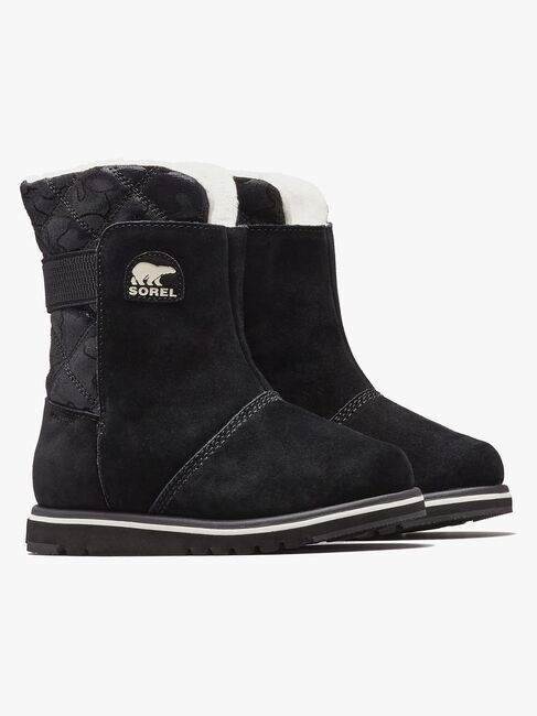 Sorel Children's Rylee Kängor, Black/Light Bisque