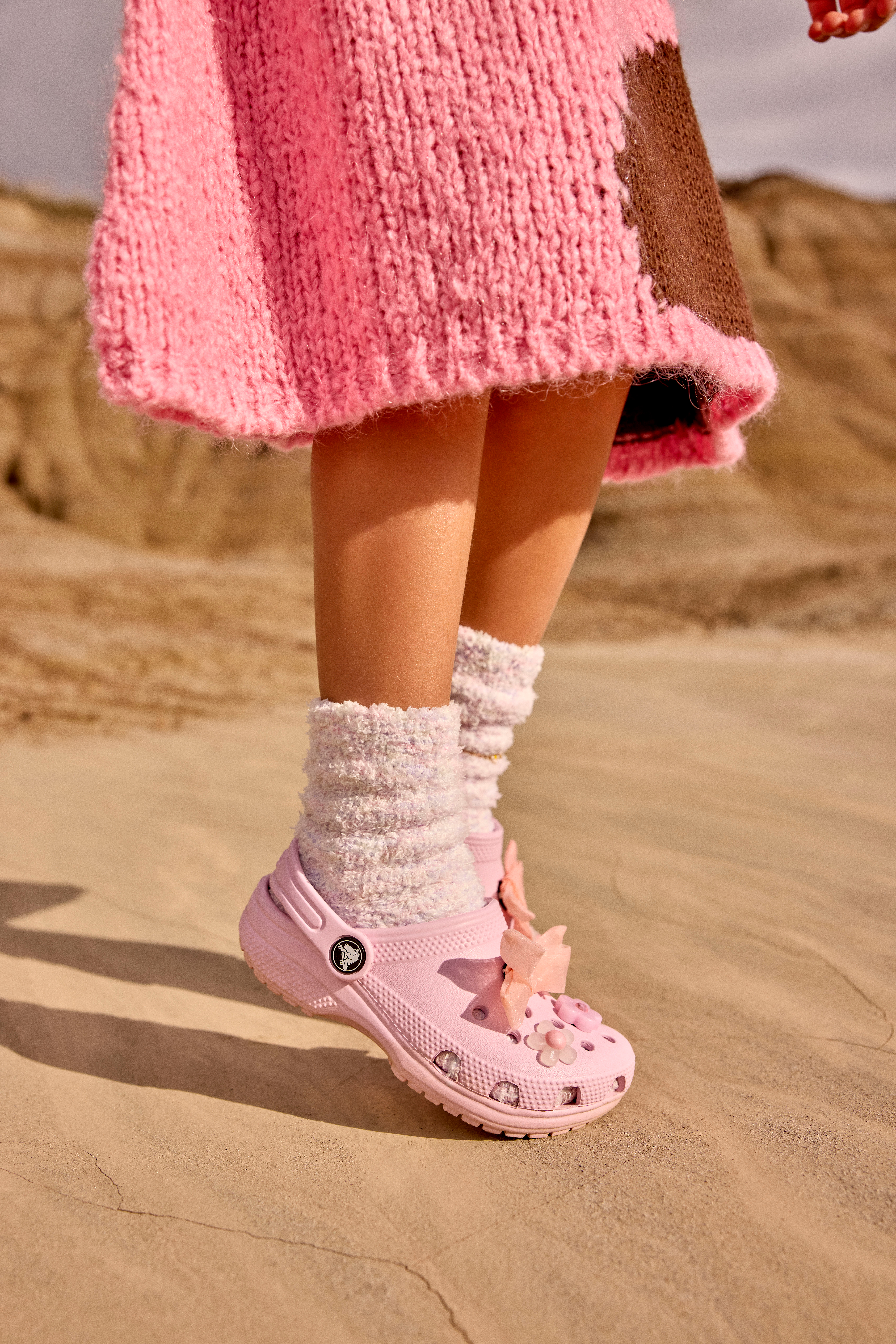 Crocs Classic Tofflor, Pink Milk, 33-34