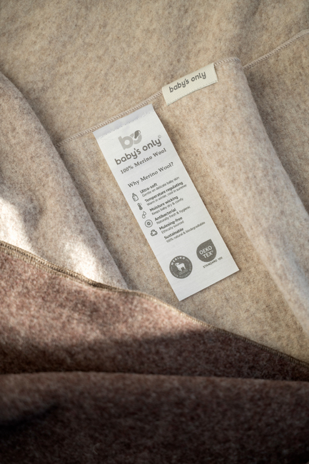 Baby's Only Newborn Filt Merinoull TOG 1, Brushed Ecru