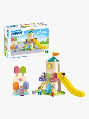 Playmobil Junior 71703 Eventyrtårn Med Iskiosk