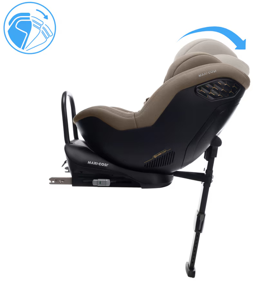 Maxi-Cosi Mobifix Pro Bakåtvänd Bilbarnstol, Authentic Truffle