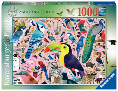 Ravensburger Pussel Fantastiska Fåglar 1000 Bitar