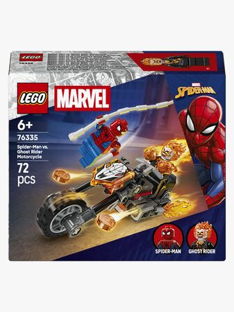 LEGO Super Heroes 76335 Spider-Man mot Ghost Rider på motorcykel